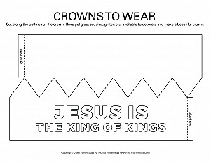 Crown for Jesus Handout