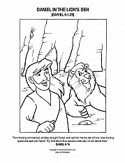 Daniel In The Lion's Den Sunday School