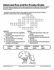 Adam and Eve and the Sneaky Snake