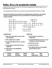 Adán, Eva y la serpiente astuta