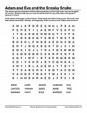 Adam and Eve and the Sneaky Snake