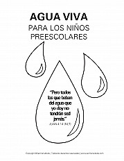 Agua Viva para preescolar