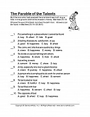 The Parable of the Talents