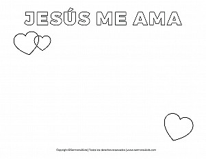 Jesús me ama folleto