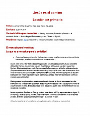 Jesús es el camino