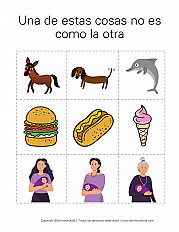 Una de estas cosas no es como la otra