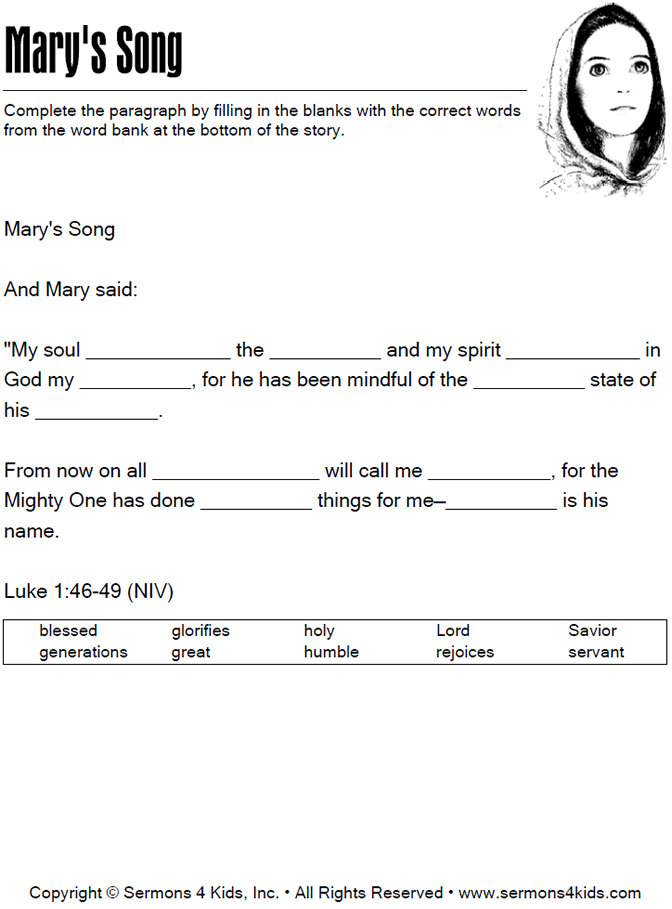 Mary's Song