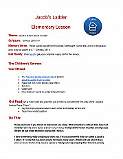 Jacob's Ladder- Elementary Lesson
