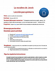 La escalera de Jacob Lección para primaria