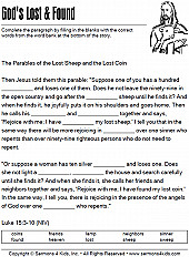 Parable of the Lost Sheep/Coin