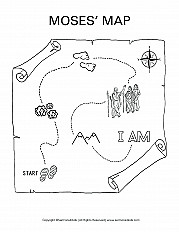 Moses Map Handout