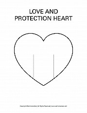 Love and Protection Heart Handout