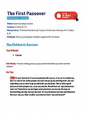 The First Passover Preschool