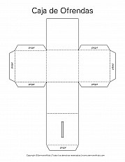 Caja de Ofrendas - Hoja de actividad