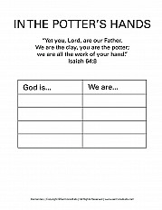 In the Potters Hands Elementary Handout