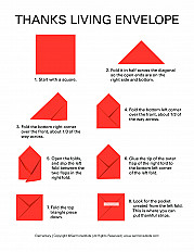 Thanks Living Envelope Handout