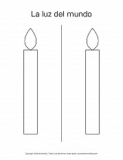 La luz del mundo-hoja de actividad