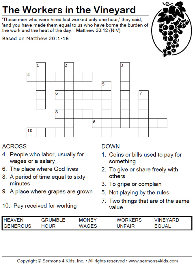 Parable of Vineyard Workers