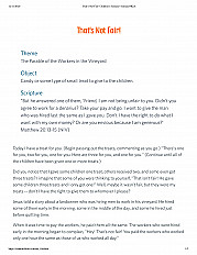 That's Not Fair! Sermon