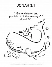 Jonah 3-1 Preschool Handout