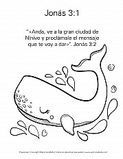 Jonás 3-1-preescolar-hoja de actividad