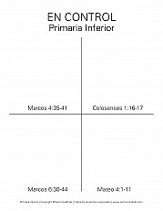 En Control Primaria - inferior hoja de actividad