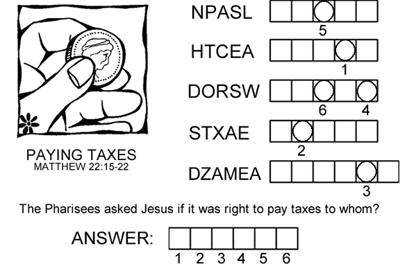 Paying Taxes to Caesar