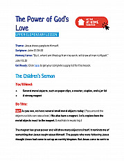 The Power of God's Love -  UPPER Elementary Lesson