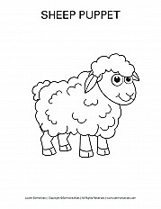 Sheep Puppet Lower elementary handout