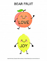 Bear Fruit - Upper Elementary Handout