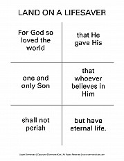 Land on a Lifesaver - Upper Elementary Handout