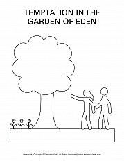 Temptation  Preschool Handout