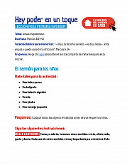 Hay poder en un toque - Lección para primaria inferior