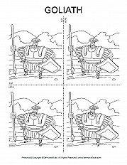 Goliath Preschool Handout