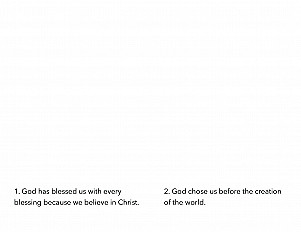 Ephesians Picture Book - Preschool Handout