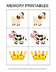 Memory Printables - Upper Elementary Handout