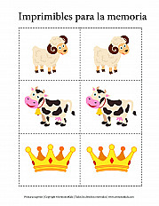 Imprimibles para la memoria - primaria superior hoja