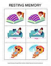 Resting Memory -  Preschool Handout