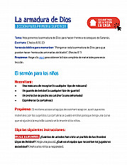 La armadura de Dios - Lección para primaria superior
