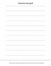 Linternas de papel - Material de trabajo para primaria superior