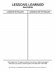 Lessons Learned Handout