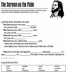 The Sermon on the Plain