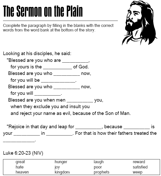 The Sermon on the Plain