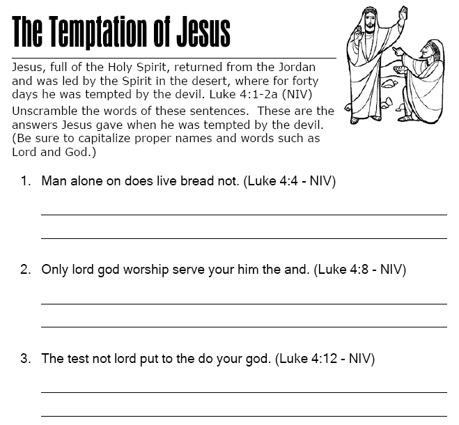 The Temptation of Jesus