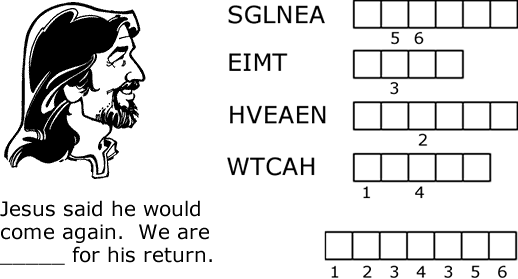 Waiting for His Return