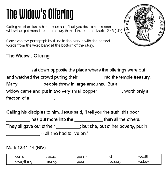The Widow's Offering