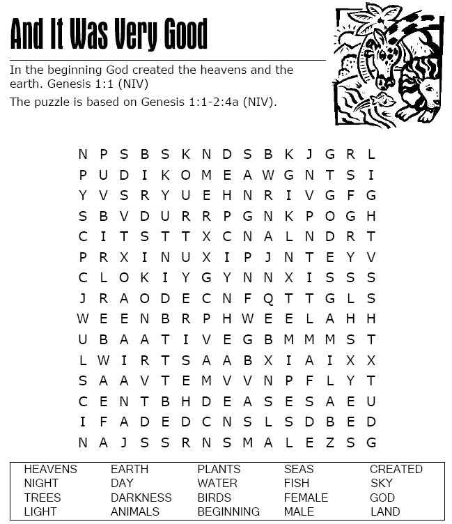 Creation: It Was Very Good