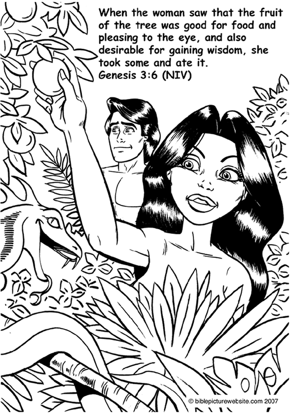 Adam and Eve Are Tempted