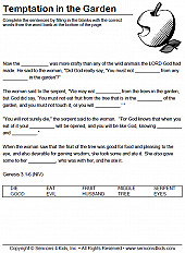 Adam and Eve Are Tempted