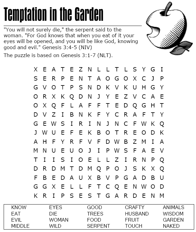 Adam and Eve Are Tempted